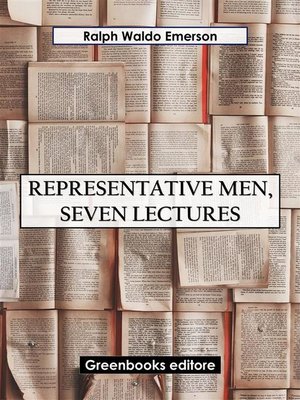cover image of Representative Men, Seven Lectures